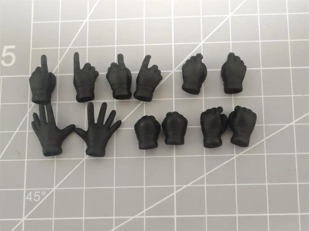 1/12 DLZ TOYS Модель сменных перчаток с черными пальцами для фигурок-солдат и офицеров (6 дюймов), 12 шт./набор, для коллекционирования и самостоятельной сборки
1/12 DLZ TOYS Модель сменных перчаток с черными пальцами для фигурок-солдат и офицеров (6 дюймов), 12 шт./набор, для коллекционирования и самостоятельной сборки