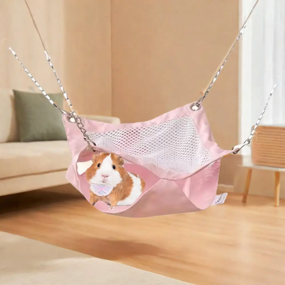 Polyester Double-layer Hamster Hammock Breathable Comfortable Guinea Pig Nest Easy to clean Waterproof
Polyester Double-layer Hamster Hammock Breathable Comfortable Guinea Pig Nest Easy to clean Waterproof