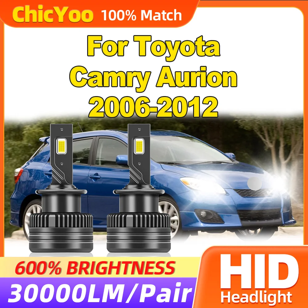30000LM HID Xenon Headlight Bulbs 120W Turbo Auot Lamps 6000K 12V Front Lights For Toyota Camry Aurion 2006-2009 2010 2011 2012
30000LM HID Xenon Headlight Bulbs 120W Turbo Auot Lamps 6000K 12V Front Lights For Toyota Camry Aurion 2006-2009 2010 2011 2012