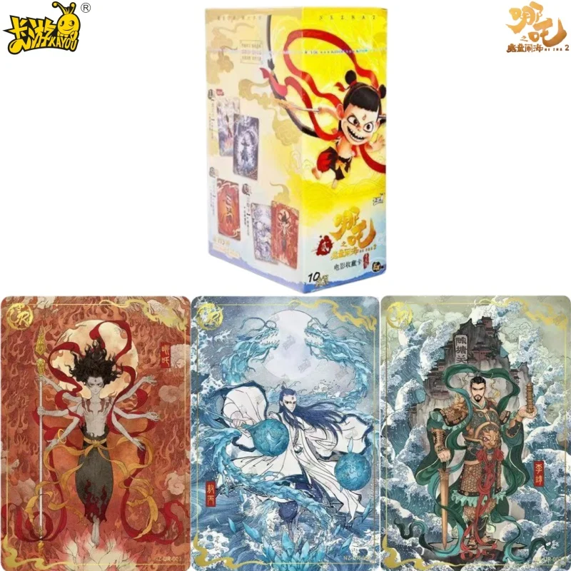 KAYOU Genuine Ne Zha 2 Card Doutianbao 1ND Movie Animation Comic Cartoon Periphery Collect Card Toy for Children Holiday Gift
KAYOU Genuine Ne Zha 2 Card Doutianbao 1ND Movie Animation Comic Cartoon Periphery Collect Card Toy for Children Holiday Gift