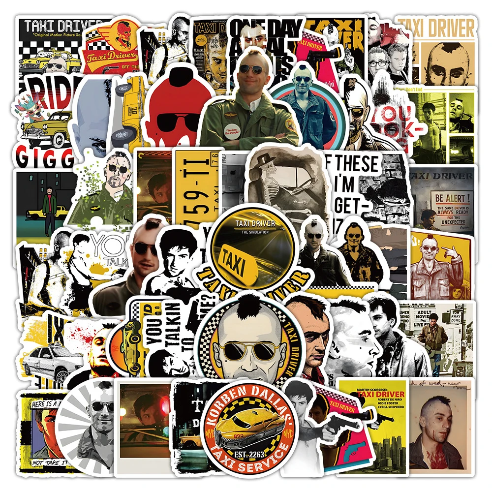 10/30/50PCS TV Show Taxi Driver Graffiti Stickers Funny Cartoon Vinyl Decal DIY Stationery Water Bottle Cool Sticker for Kid Toy
10/30/50PCS TV Show Taxi Driver Graffiti Stickers Funny Cartoon Vinyl Decal DIY Stationery Water Bottle Cool Sticker for Kid Toy