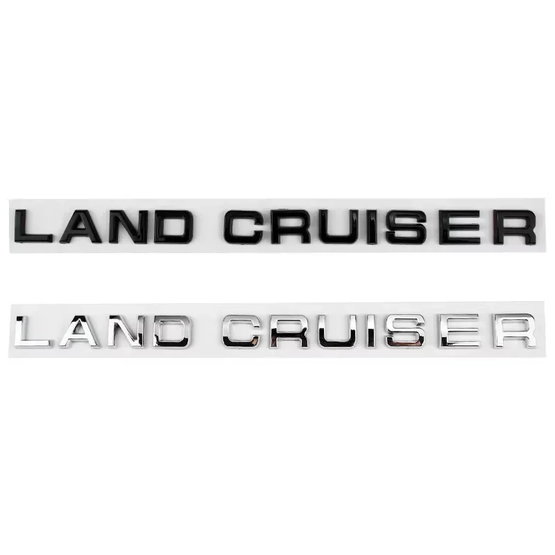 3D ABS Letters Sticker Hood Emblem Badge Exterior Modification Accessories For 2021-2023 Toyota Land Cruiser 300 LC300 VXR GXR
3D ABS Letters Sticker Hood Emblem Badge Exterior Modification Accessories For 2021-2023 Toyota Land Cruiser 300 LC300 VXR GXR