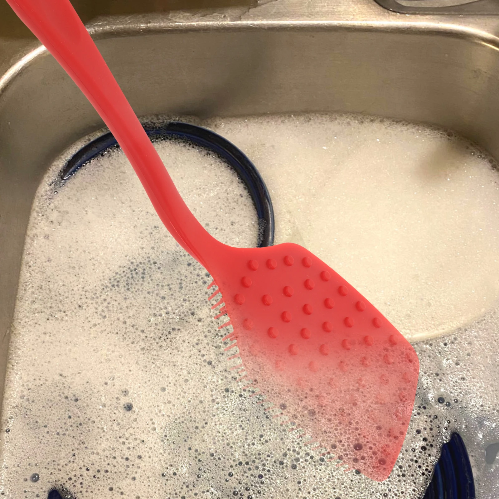 Silicone Kitchen Cleaning Brush Long Handle Strong Dirt Remover Non-Deforming Hanging Design Pot Pan Dish Brush Multi-Function
Silicone Kitchen Cleaning Brush Long Handle Strong Dirt Remover Non-Deforming Hanging Design Pot Pan Dish Brush Multi-Function