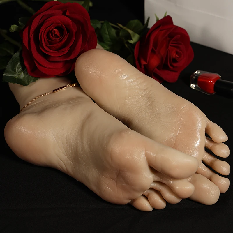 Реалистичная модель женской стопы из жидкого силикона, пищевого класса, в натуральную величину, манекен для демонстрации ногтей, обуви, реквизит для салонов, TG39
Реалистичная модель женской стопы из жидкого силикона, пищевого класса, в натуральную величину, манекен для демонстрации ногтей, обуви, реквизит для салонов, TG39