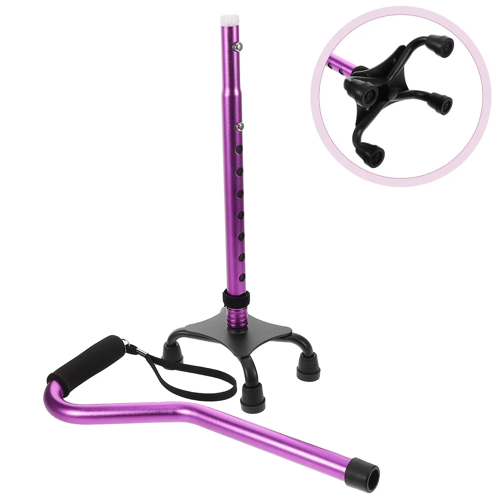 Adjustable Cane for Women and Men Ergonomic Curved Handle Foldable Forearm Support Walking Cane with Extra Stability Comfort
Adjustable Cane for Women and Men Ergonomic Curved Handle Foldable Forearm Support Walking Cane with Extra Stability Comfort