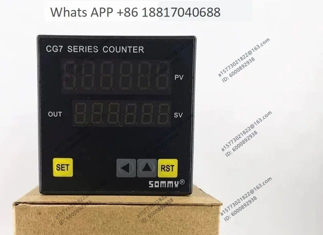 Counter CG7-RB60 intelligent digital display meter
Counter CG7-RB60 intelligent digital display meter
