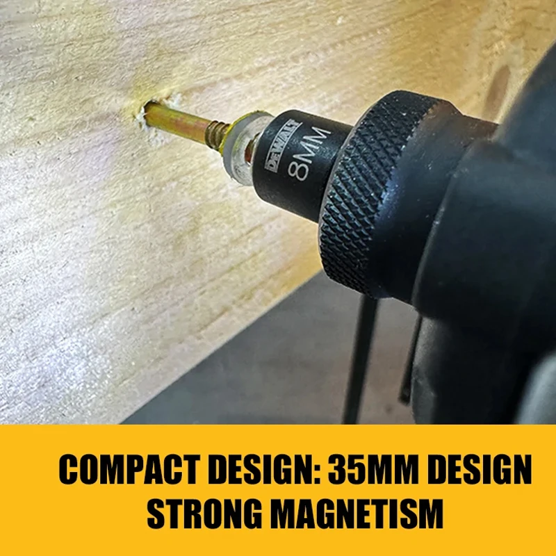 DEWALT N597434/N597284/N597437 Compact Nut Driver 8/10/13MM Hexagonal Handle Magnetic Sleeve Power Tool Accessories
DEWALT N597434/N597284/N597437 Compact Nut Driver 8/10/13MM Hexagonal Handle Magnetic Sleeve Power Tool Accessories