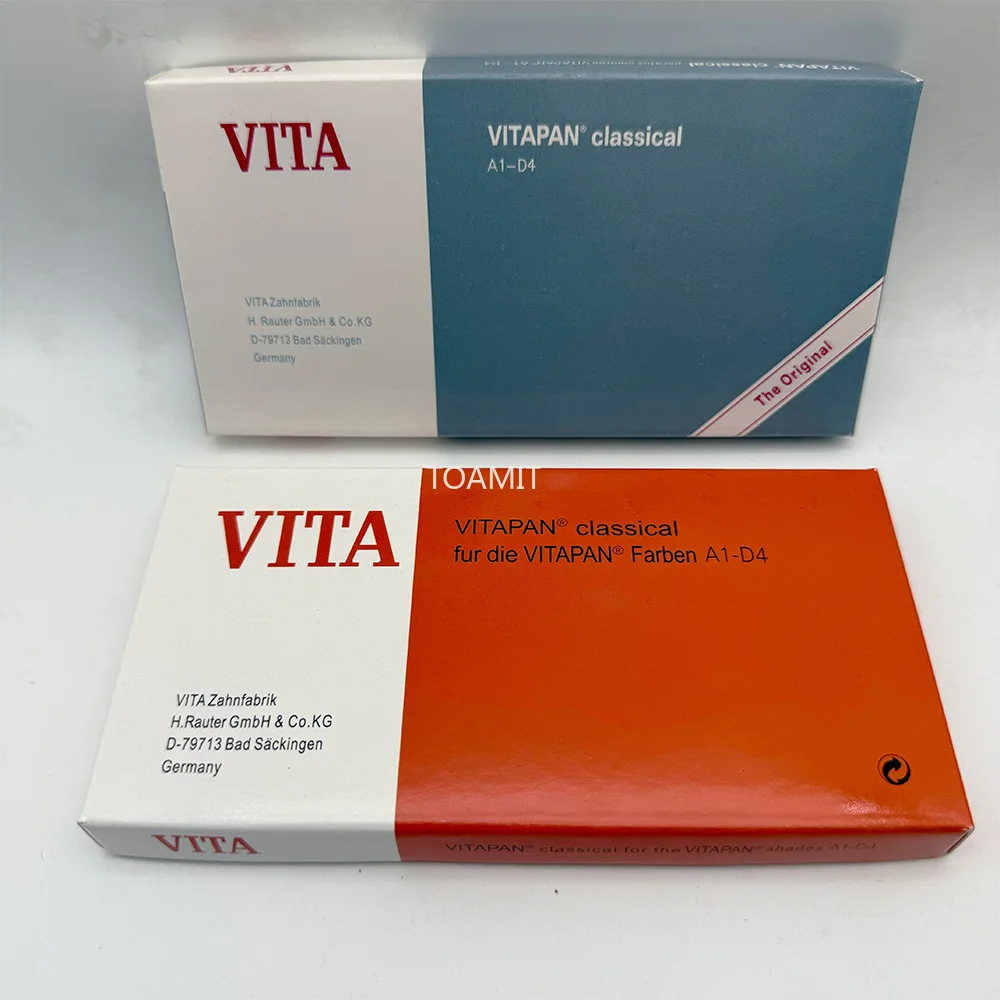 VITAPAN Shade Guide Classical 16Colors Teeth Whitening Porcelain Toothguide Model Dentistry Equipment Colorimetric Plate
VITAPAN Shade Guide Classical 16Colors Teeth Whitening Porcelain Toothguide Model Dentistry Equipment Colorimetric Plate