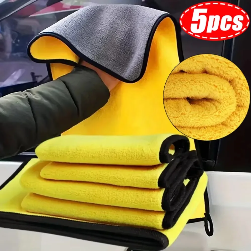 5/10 шт. многофункциональное бархатное полотенце из микрофибры, ультра-абсорбирующее двустороннее полотенце для мытья автомобиля, многоразовая тряпка для мытья окон
5/10 шт. многофункциональное бархатное полотенце из микрофибры, ультра-абсорбирующее двустороннее полотенце для мытья автомобиля, многоразовая тряпка для мытья окон