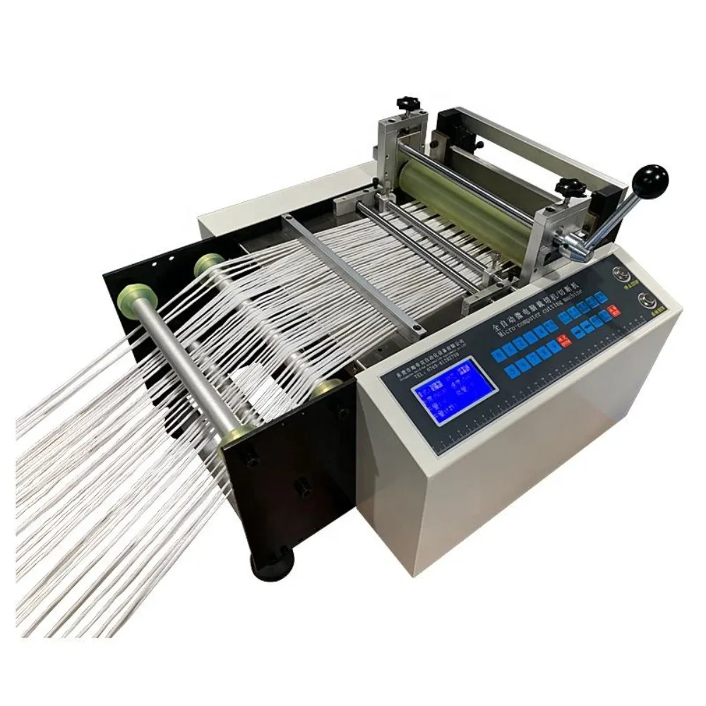 Microcomputer facial mask textile woven nylon belt elastic nylon rope earring cutting machine
Microcomputer facial mask textile woven nylon belt elastic nylon rope earring cutting machine