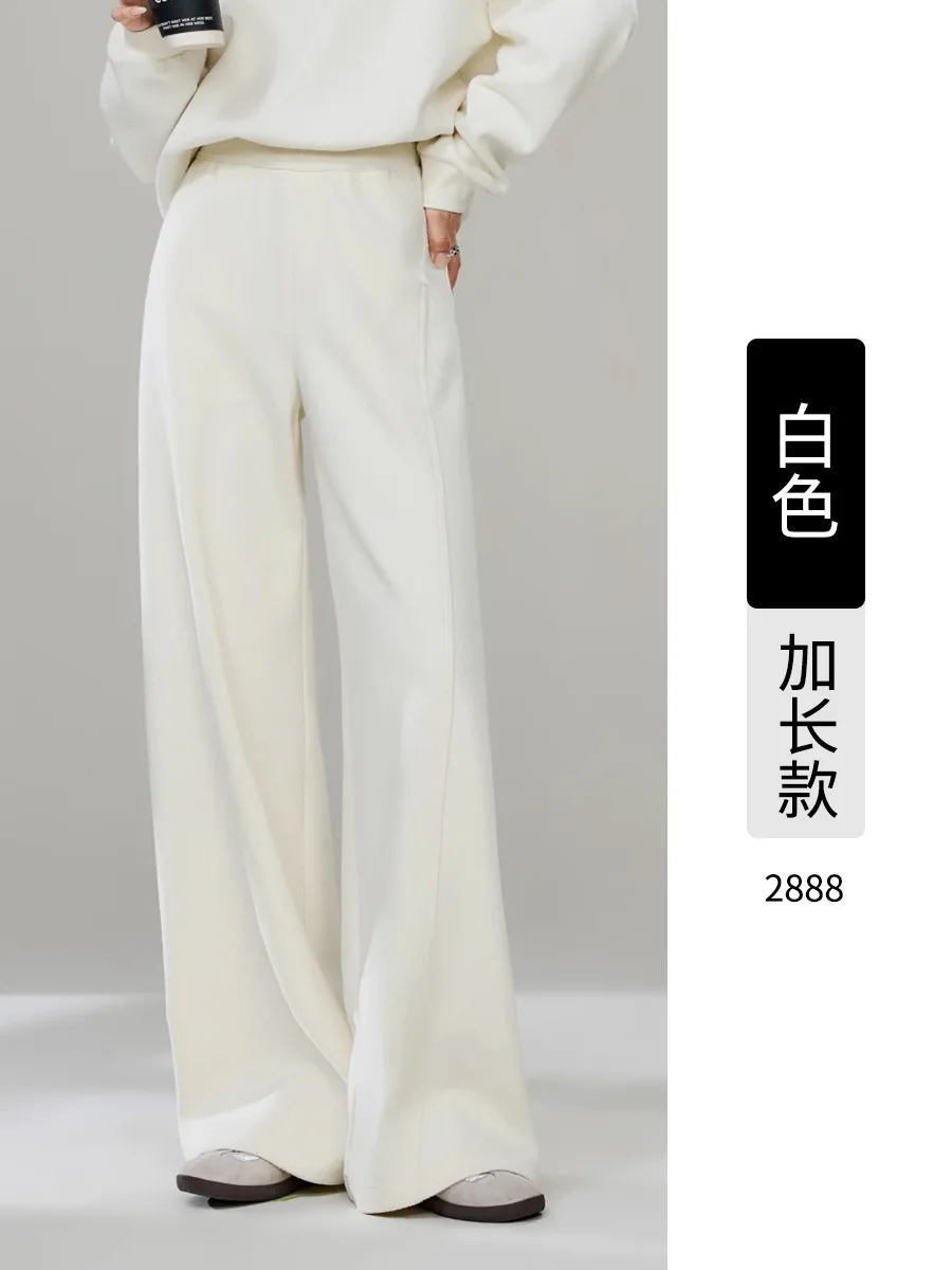 Широкие брюки с кисточками и эластичной резинкой на талии, прямые женские зимние брюки стандартного кроя в корейском стиле с плюшевой подкладкой на флисовой подкладке, уютный ретро
Широкие брюки с кисточками и эластичной резинкой на талии, прямые женские зимние брюки стандартного кроя в корейском стиле с плюшевой подкладкой на флисовой подкладке, уютный ретро