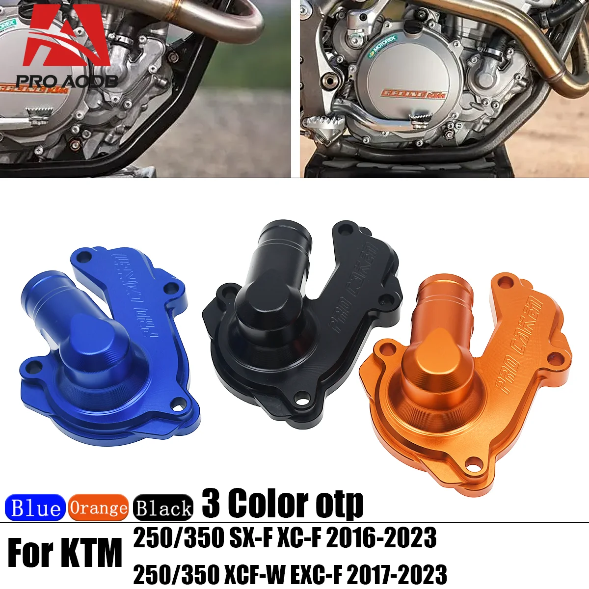 CAKEN Motorcycle CNC Water Pump Guard Cover Protector For KTM 250 350 EXCF XCF-W 2017-2023 250SXF 350SXF 250XCF 350XCF 2016-2023
CAKEN Motorcycle CNC Water Pump Guard Cover Protector For KTM 250 350 EXCF XCF-W 2017-2023 250SXF 350SXF 250XCF 350XCF 2016-2023
