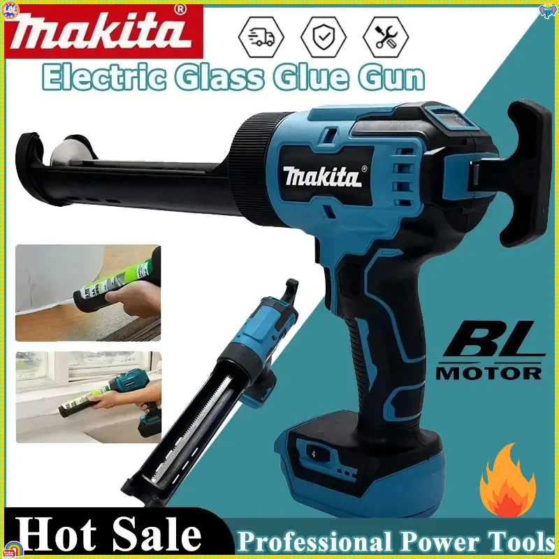 Makita Cordless Electric Glue Gun Multifunctional Electric Caulking Gun Portable Glue Filling Sealing For 18V Battery Power Tool
Makita Cordless Electric Glue Gun Multifunctional Electric Caulking Gun Portable Glue Filling Sealing For 18V Battery Power Tool