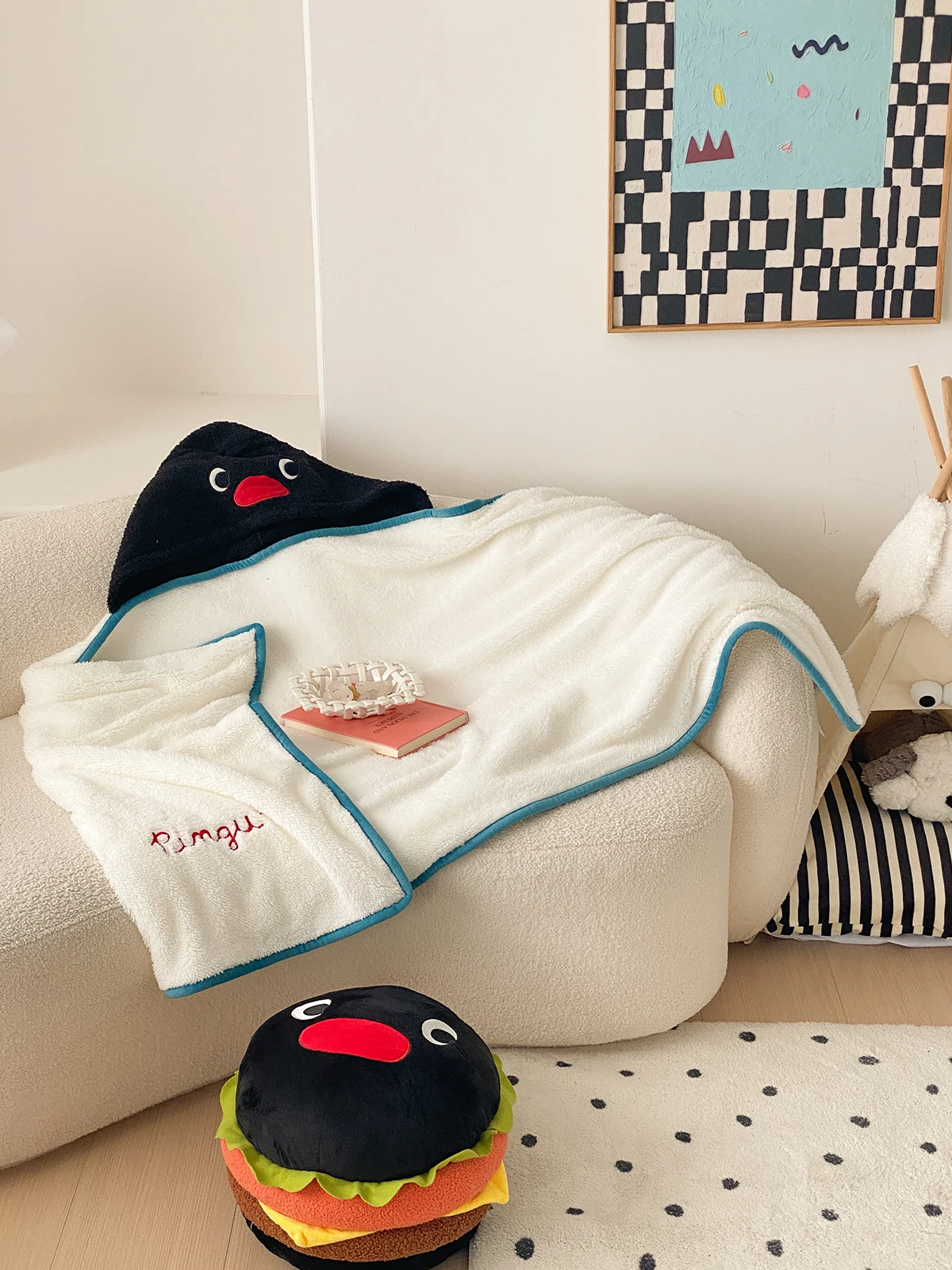 Cute Penguin Family Hooded Office Air Conditioned Shoulder Shawl Nap Blanket Lightweight Comfortable Fushan Store Cartoon Pol...
Cute Penguin Family Hooded Office Air Conditioned Shoulder Shawl Nap Blanket Lightweight Comfortable Fushan Store Cartoon Pol...
