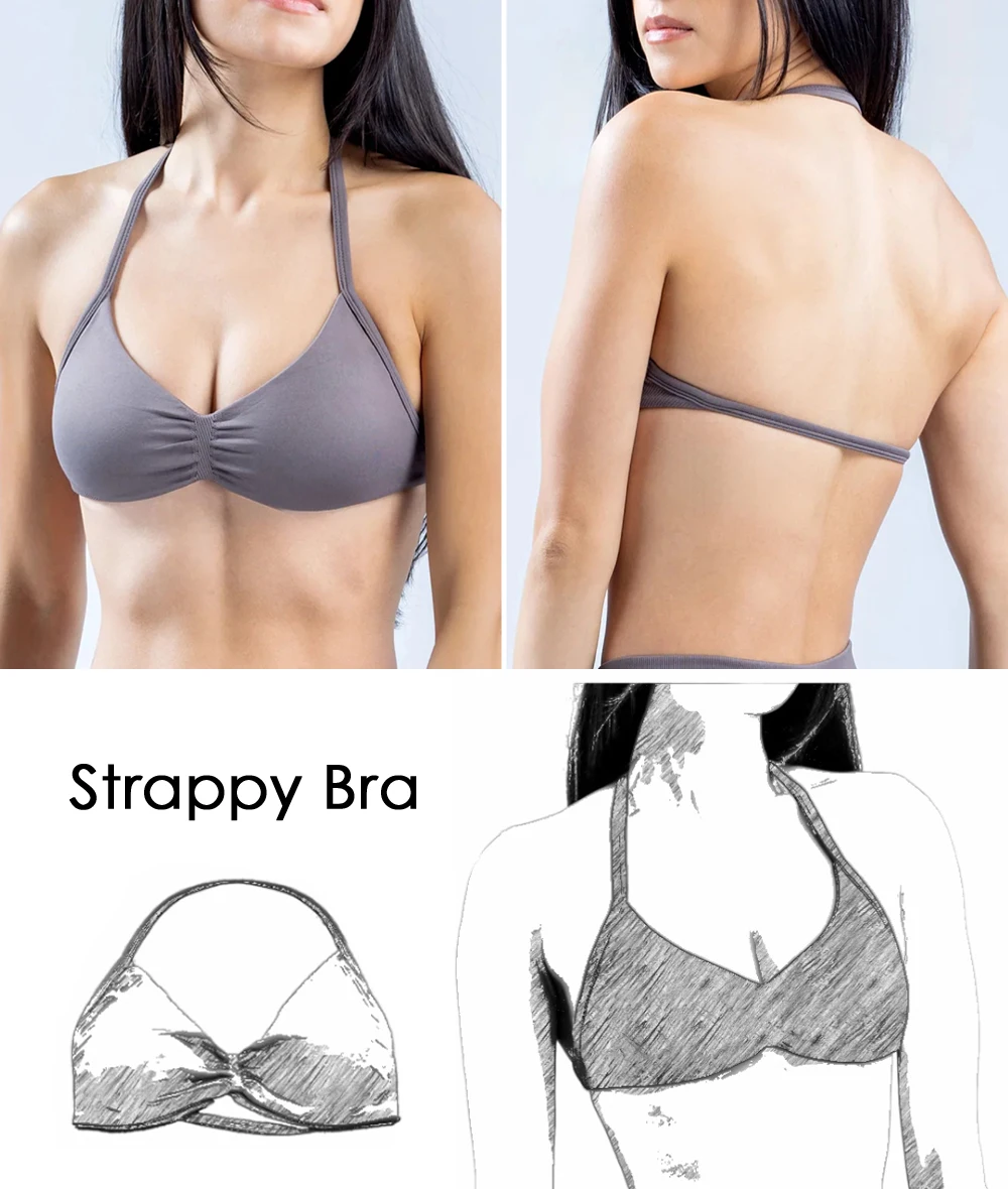 D-LOGO Impacts Strappy Bra Gym Top Women High Support Thin Strap Halter Sports Seamless Bra Scrunch Push-up Workout Yoga Vest
D-LOGO Impacts Strappy Bra Gym Top Women High Support Thin Strap Halter Sports Seamless Bra Scrunch Push-up Workout Yoga Vest