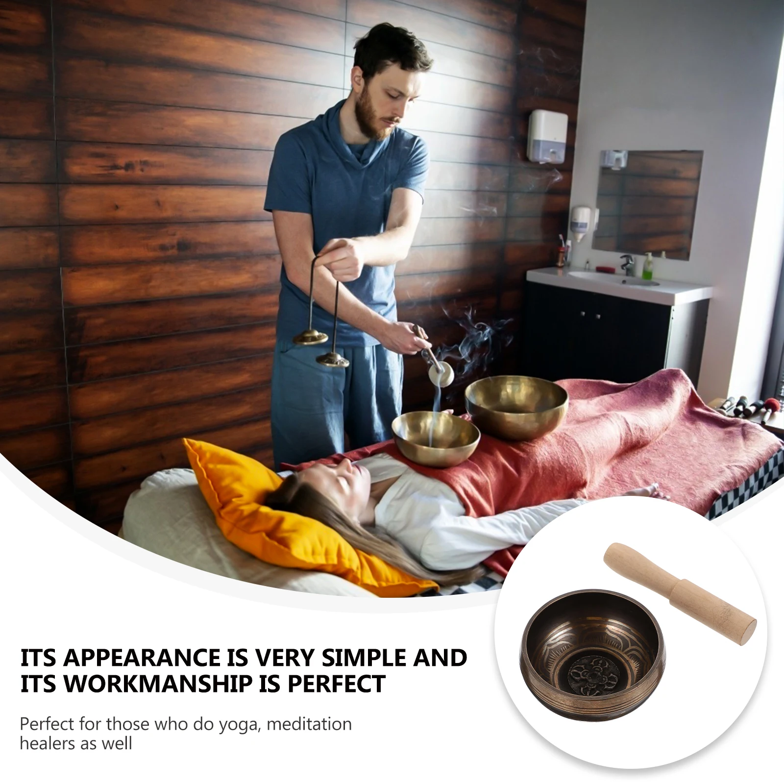 Buddha Sound Buddha Chanting Bowl Singing Bowl Set Healing Meditation Copper Supplies Tibetan Gifts Instruments
Buddha Sound Buddha Chanting Bowl Singing Bowl Set Healing Meditation Copper Supplies Tibetan Gifts Instruments