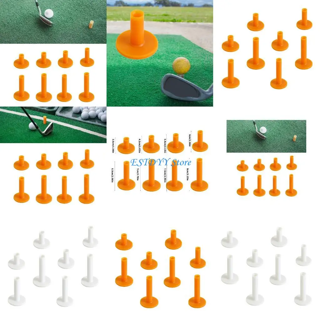 G6DE 8Pcs Rubber Golf Tees Training Driving Tees Stable Ball Holder Golf Accessories for Driving and Practice Mat
G6DE 8Pcs Rubber Golf Tees Training Driving Tees Stable Ball Holder Golf Accessories for Driving and Practice Mat