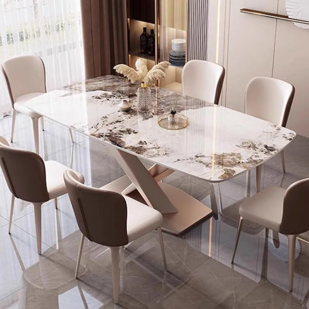 Nordic Rectangle Dining Table Luxury Italy Modern Relaxing Dining Table Living Minimalist Muebles De Cocina Home Decoration
Nordic Rectangle Dining Table Luxury Italy Modern Relaxing Dining Table Living Minimalist Muebles De Cocina Home Decoration