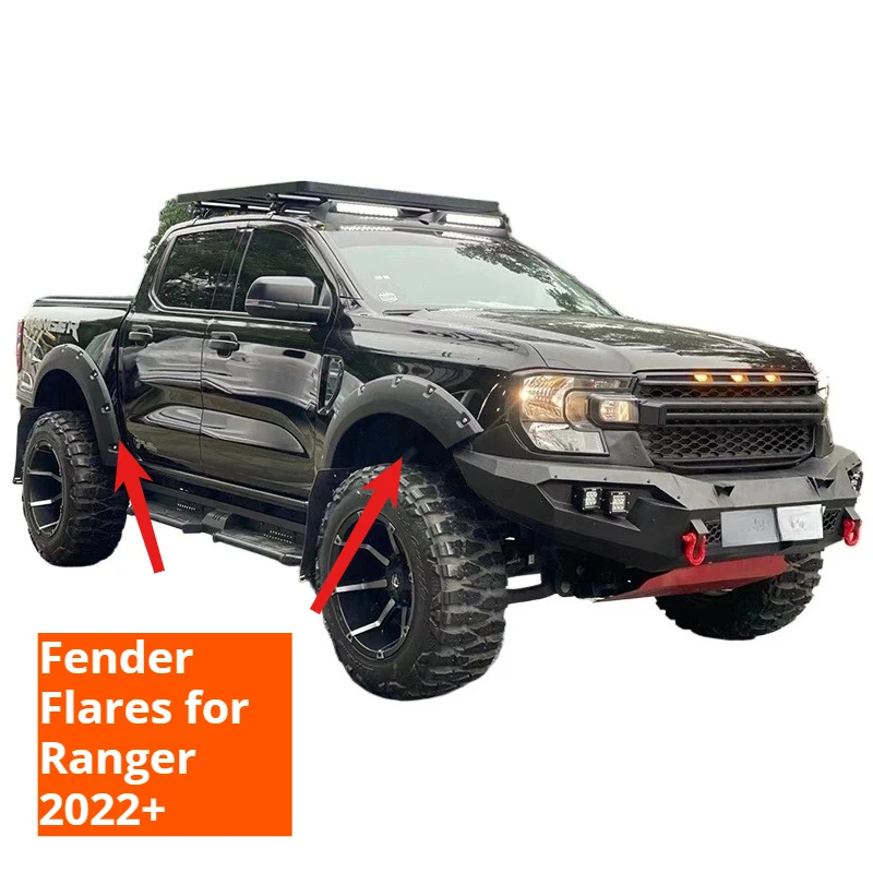 4X4 Offroad ABS колесные арки расширители крыльев для FORD RANGER T9 2022 + год XL/XLS/XLT Sport Wildtrak автомобильные аксессуары
4X4 Offroad ABS колесные арки расширители крыльев для FORD RANGER T9 2022 + год XL/XLS/XLT Sport Wildtrak автомобильные аксессуары