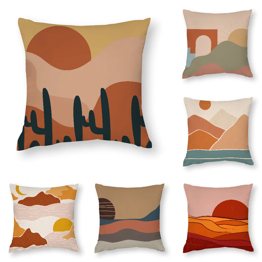 Boho Retro Landscape Pillow Case 3D Print Polyester Fiber 45*45 cm Home Sofa Throw Pillow Cover Decoration Festival Gift
Boho Retro Landscape Pillow Case 3D Print Polyester Fiber 45*45 cm Home Sofa Throw Pillow Cover Decoration Festival Gift