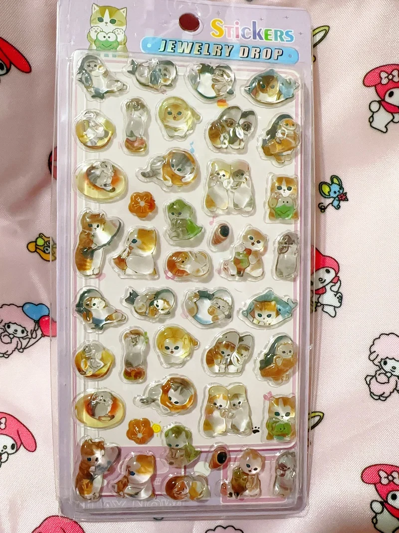 New Hot 3D Mofusand Solid Crystal Relief Stickers Cute Cartoon Shark Cat Sticker Toys DIY Phone Case Decor Aesthetic Stationery
New Hot 3D Mofusand Solid Crystal Relief Stickers Cute Cartoon Shark Cat Sticker Toys DIY Phone Case Decor Aesthetic Stationery