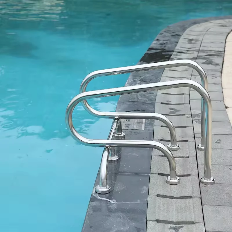 Custom 304 Stainless Steel Pool Ladder Accessories Handrail and Swimming Pool Escalator Stairs
Custom 304 Stainless Steel Pool Ladder Accessories Handrail and Swimming Pool Escalator Stairs
