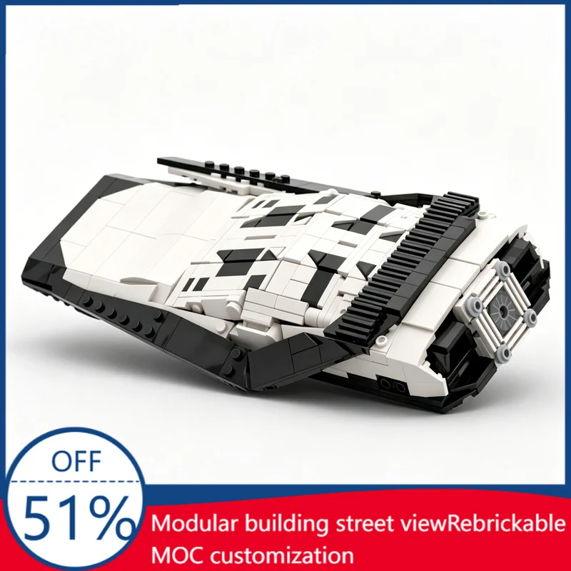 561PCS MOC Interstellar Ranger Sci-Fi Spaceship Model Building Blocks Assembly Educational Toy Birthday Christmas Gift For Kids
561PCS MOC Interstellar Ranger Sci-Fi Spaceship Model Building Blocks Assembly Educational Toy Birthday Christmas Gift For Kids