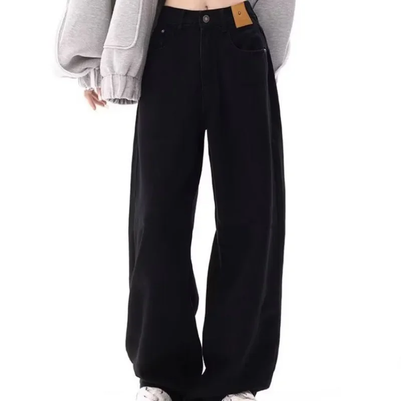 Y2K Baggy Black Jeans Women Harajuku Hippie Korean Oversize Wide Leg Denim Pants Female Casual Japan Streetwear Trousers
Y2K Baggy Black Jeans Women Harajuku Hippie Korean Oversize Wide Leg Denim Pants Female Casual Japan Streetwear Trousers