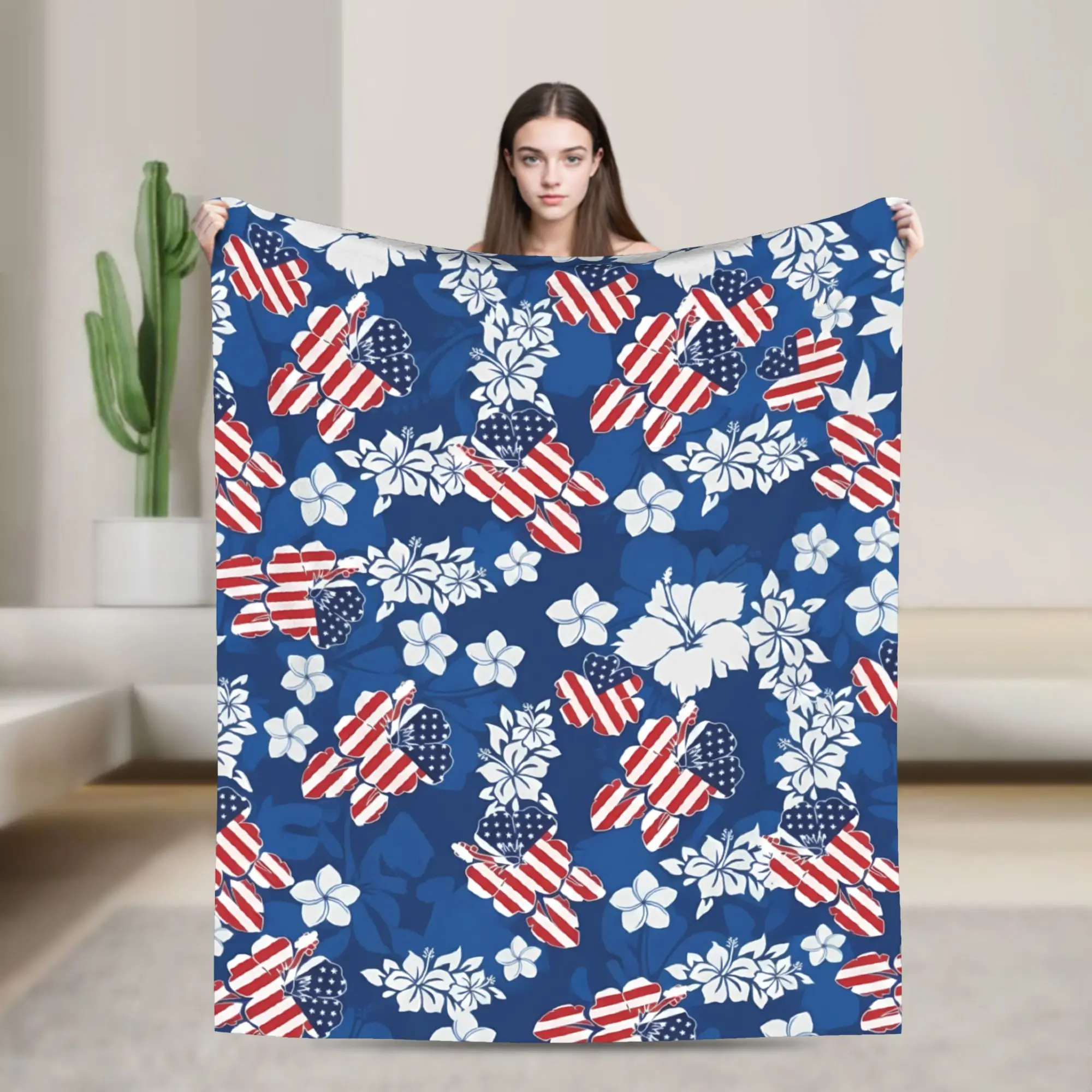 4th of July USA Warm Soft Blankets Camping Plush Throw Blanket Comfortable Outdoor Flannel Bedspread Sofa Bed Cover
4th of July USA Warm Soft Blankets Camping Plush Throw Blanket Comfortable Outdoor Flannel Bedspread Sofa Bed Cover