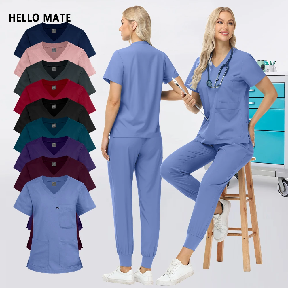 High Quality Multicolor Anesthetist Uniforms Women Medical Scrubs Surgical Uniforms Unisex Doctor Nurse Work Clothes Accessories
High Quality Multicolor Anesthetist Uniforms Women Medical Scrubs Surgical Uniforms Unisex Doctor Nurse Work Clothes Accessories