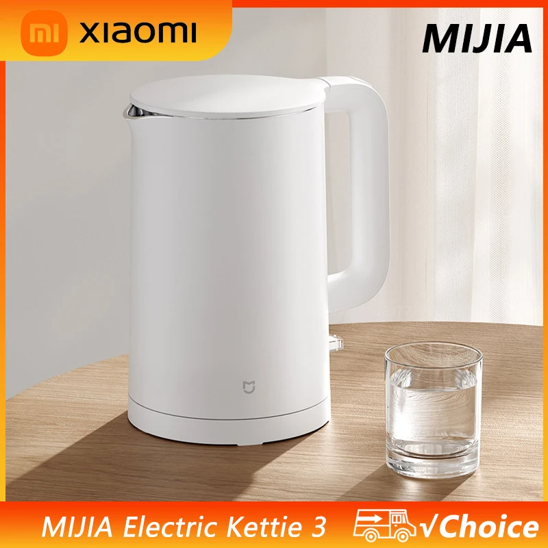 Новый электрический чайник Xiaomi Mijia 3, 1.7 л, бытовой, из нержавеющей стали 304, 1800 Вт, быстрый нагрев, автоматическое отключение, для кипячения воды
Новый электрический чайник Xiaomi Mijia 3, 1.7 л, бытовой, из нержавеющей стали 304, 1800 Вт, быстрый нагрев, автоматическое отключение, для кипячения воды