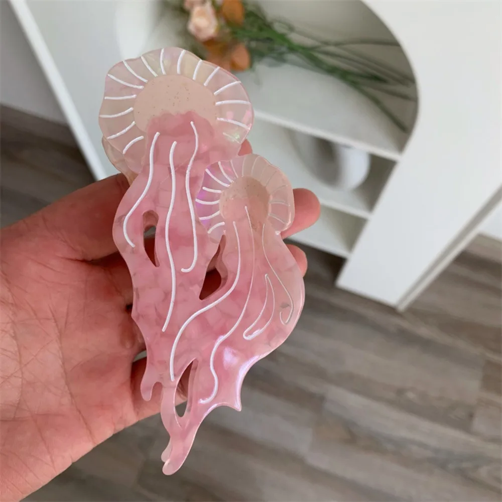 Fashion Animal Jellyfish Hair Claw Ocean Series Cartoon Hair Grab Clip Korean Style Shiny Large Shark Clip Female
Fashion Animal Jellyfish Hair Claw Ocean Series Cartoon Hair Grab Clip Korean Style Shiny Large Shark Clip Female