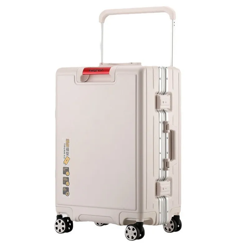 New Multi-Functional Luggage Unisex Trolley Suitcase Aluminium Frame 26-inch Large Capacity Travel Suitcase 20-inch Cabin Case
New Multi-Functional Luggage Unisex Trolley Suitcase Aluminium Frame 26-inch Large Capacity Travel Suitcase 20-inch Cabin Case