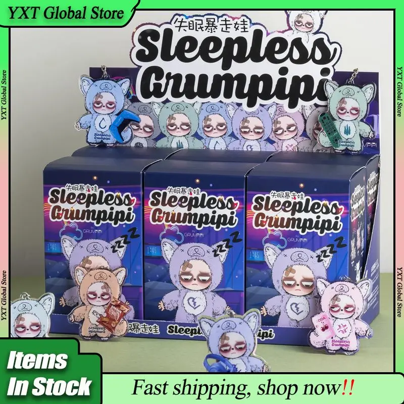 Genuine Sleepless Grumpipi Series Insomnia Runaway Baby Vinyl Plush Blind Box Keychain Cute Anime Surprise Gift Collection Toy
Genuine Sleepless Grumpipi Series Insomnia Runaway Baby Vinyl Plush Blind Box Keychain Cute Anime Surprise Gift Collection Toy