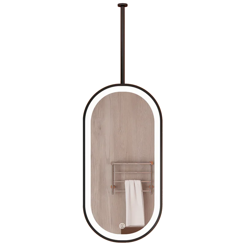 Modern Oval Mirror Backlight Smart Design Metal Border Bathroom Mirror Makeup Fogless Miroir Salle De Bain Bathroom Accessories
Modern Oval Mirror Backlight Smart Design Metal Border Bathroom Mirror Makeup Fogless Miroir Salle De Bain Bathroom Accessories