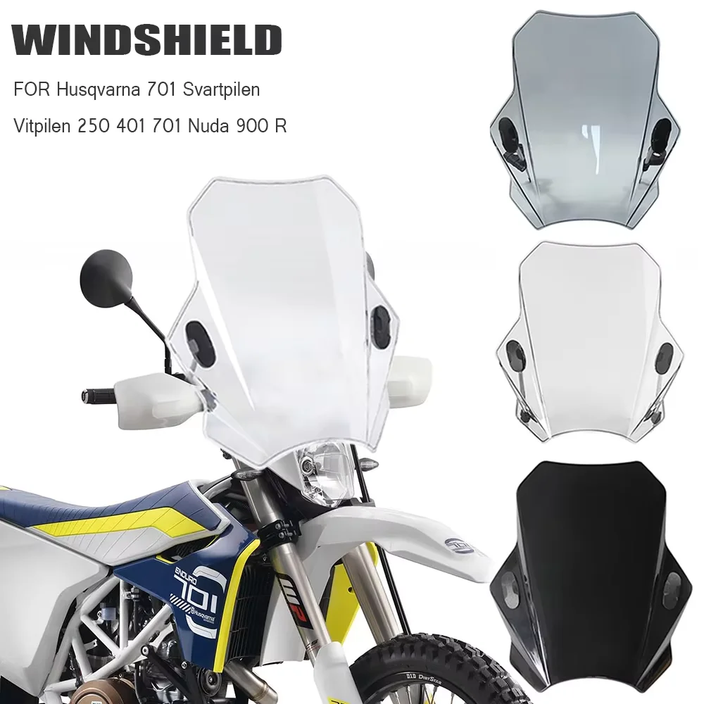 FOR Husqvarna 701 Svartpilen Vitpilen 250 401 701 Nuda 900 R Universal Motorcycle Windshield Glass Cover Screen Deflector
FOR Husqvarna 701 Svartpilen Vitpilen 250 401 701 Nuda 900 R Universal Motorcycle Windshield Glass Cover Screen Deflector