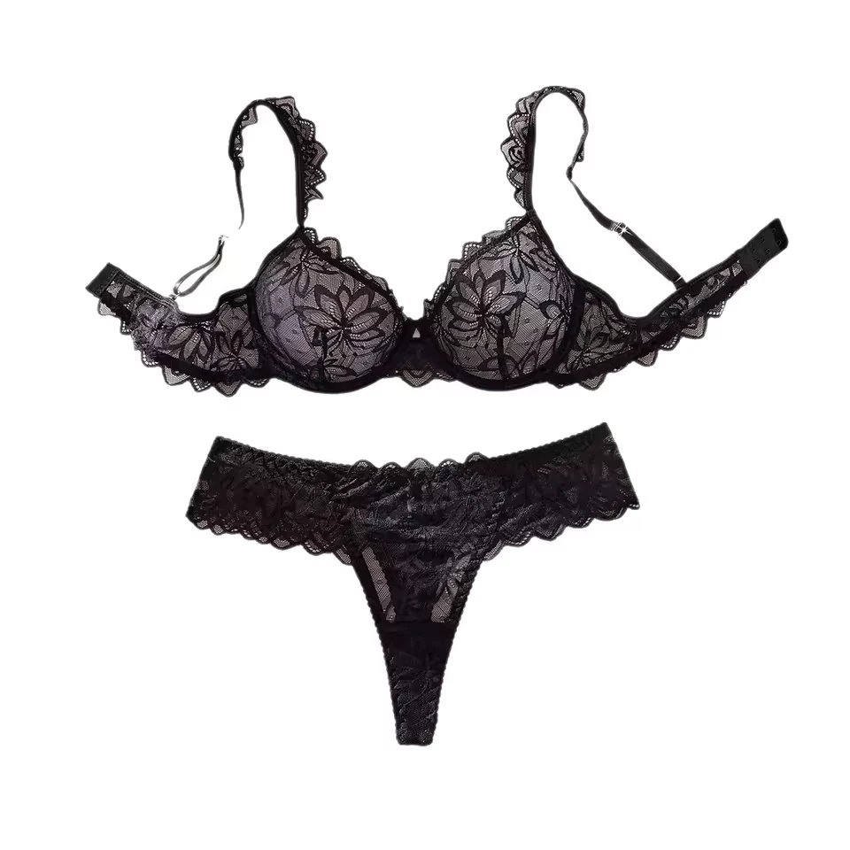 Hot Hollow Out Lace See Through Bra Womens Erotic Seductive Underwears Apparels Clothings Womens Seductives Sexy Lingerie Set
Hot Hollow Out Lace See Through Bra Womens Erotic Seductive Underwears Apparels Clothings Womens Seductives Sexy Lingerie Set