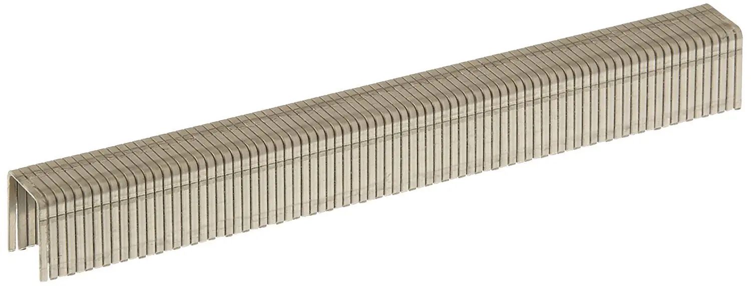 Heavy Duty Stainless Steel Staples for Upholstery, Construction, Furniture, Crafts - 1/2 Inch, 1000 Pack
Heavy Duty Stainless Steel Staples for Upholstery, Construction, Furniture, Crafts - 1/2 Inch, 1000 Pack