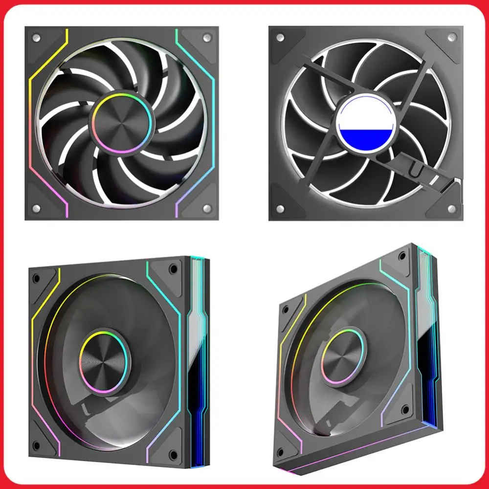 Computer Chassis Fan 12cm Quiet Cooling Fan 4 Pin PWM Computer Fan Suitable for Most PC Cooling Systems
Computer Chassis Fan 12cm Quiet Cooling Fan 4 Pin PWM Computer Fan Suitable for Most PC Cooling Systems