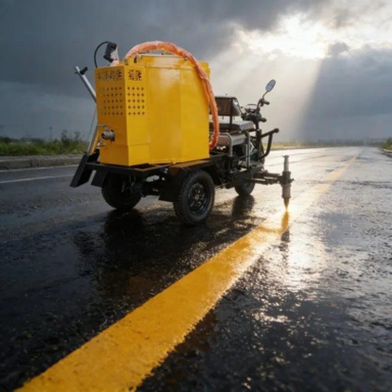 Asphalt Pavement Crack Repair Machine with Sealing and Filling Function
Asphalt Pavement Crack Repair Machine with Sealing and Filling Function