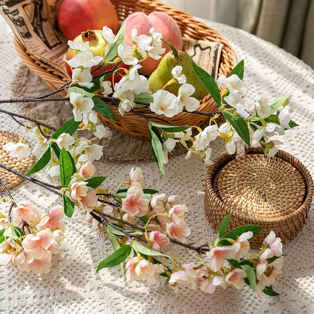 Elegant Artificial Begonia Flowers Lifelike Handmade Simulation Malus Flowers Real Touch Fake Flowers Outdoor Garden Decor
Elegant Artificial Begonia Flowers Lifelike Handmade Simulation Malus Flowers Real Touch Fake Flowers Outdoor Garden Decor
