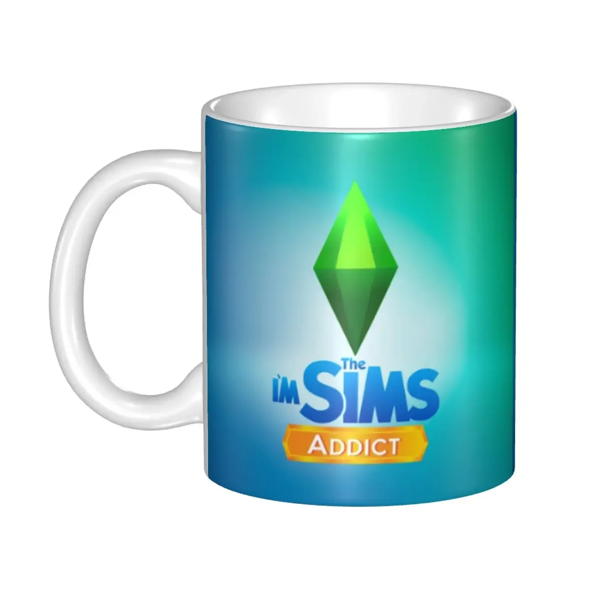 DIY Video Game The Sims Plumbob Ceramic Mugs Custom Coffee Cups Creative Gift
DIY Video Game The Sims Plumbob Ceramic Mugs Custom Coffee Cups Creative Gift