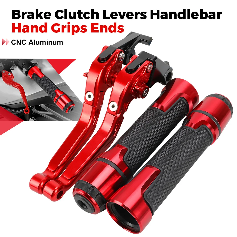 Motorcycle Handlebar Hand Grips Handle Bar End Cover Brake Clutch Levers For SUZUKI GSR750 GSXS750 2011 2012 2013-2019
Motorcycle Handlebar Hand Grips Handle Bar End Cover Brake Clutch Levers For SUZUKI GSR750 GSXS750 2011 2012 2013-2019