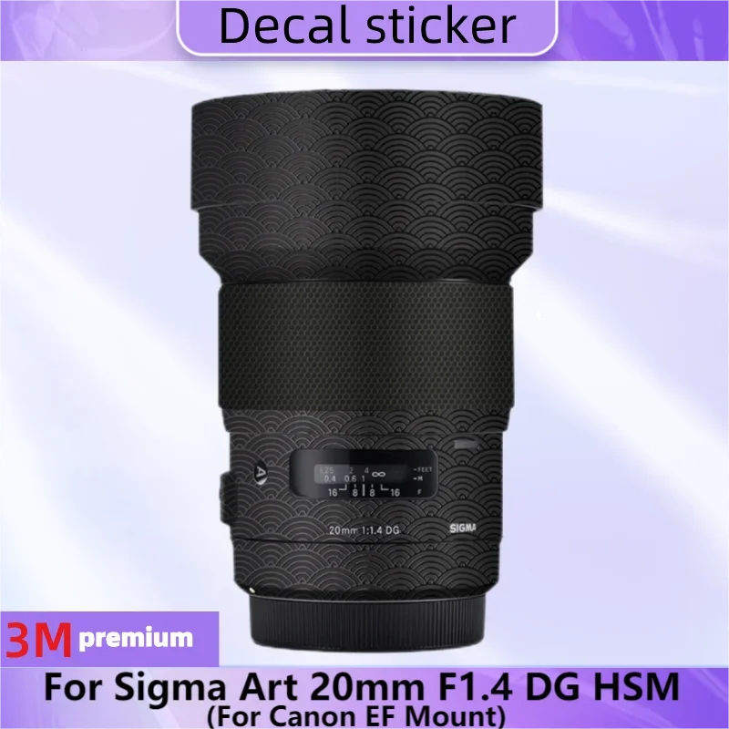 For Sigma Art 20mm F1.4 DG HSM For Canon EF Mount Lens Sticker Protective Skin Decal Film Anti-Scratch Protector Coat 20F1.4
For Sigma Art 20mm F1.4 DG HSM For Canon EF Mount Lens Sticker Protective Skin Decal Film Anti-Scratch Protector Coat 20F1.4
