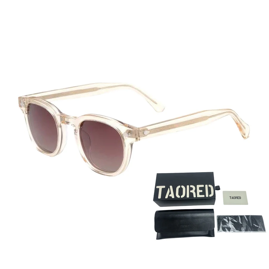 2025 New Trendy Fashion Women's and Men's Sunglasses with Case Retro Round Acetate Frame Handmade Polarized UV400 Sunglasses
2025 New Trendy Fashion Women's and Men's Sunglasses with Case Retro Round Acetate Frame Handmade Polarized UV400 Sunglasses
