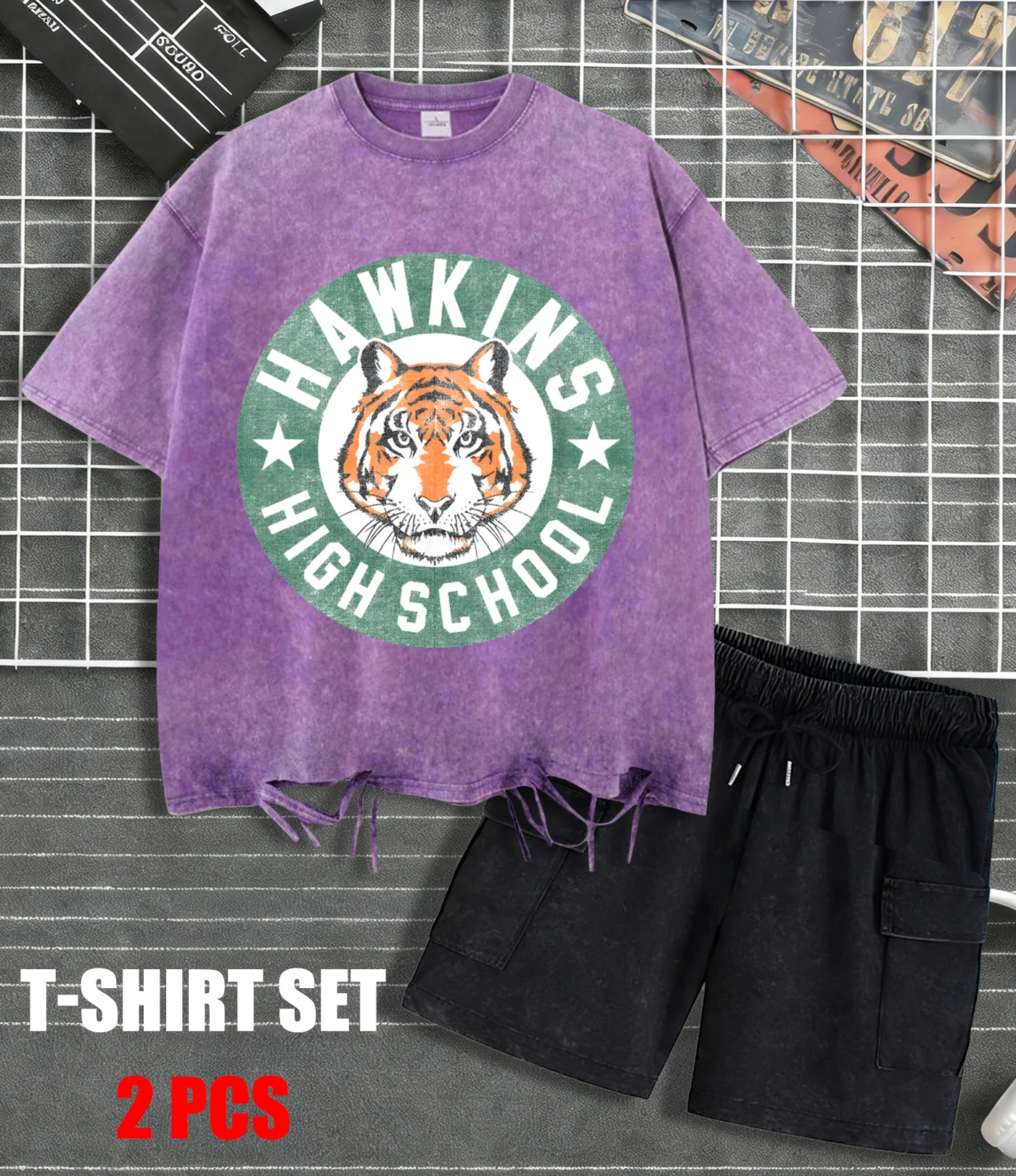 A Medal Composed Of Tigers Print Male T-Shirts Summer Washed T-Shirt Soft Loose Snow Wash Tee Unisex Basics Cotton Streetsuit
A Medal Composed Of Tigers Print Male T-Shirts Summer Washed T-Shirt Soft Loose Snow Wash Tee Unisex Basics Cotton Streetsuit