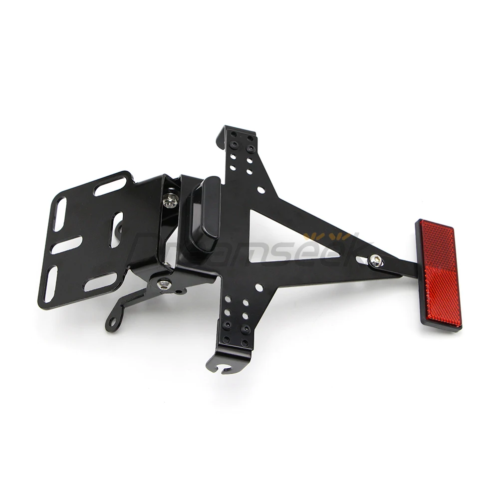 Universal Motorcycle Scooter License Plate Bracket Tail Rear Light Mount Holder for Yamaha MT-07 YZF R1 R3 R6 R15 R25 Black
Universal Motorcycle Scooter License Plate Bracket Tail Rear Light Mount Holder for Yamaha MT-07 YZF R1 R3 R6 R15 R25 Black