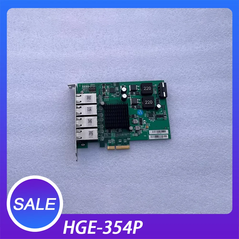 4-портовая высокопроизводительная серверная сетевая карта HGE-354P
4-портовая высокопроизводительная серверная сетевая карта HGE-354P