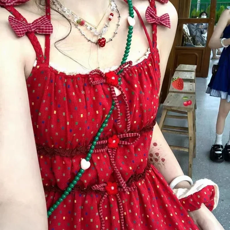 Мини-платья на тонких бретельках в французском стиле с кружевом, модные, 2025 года, женские, винтажные, омолаживающие, девичьи, повседневные, Ulzzang dds2d
Мини-платья на тонких бретельках в французском стиле с кружевом, модные, 2025 года, женские, винтажные, омолаживающие, девичьи, повседневные, Ulzzang dds2d