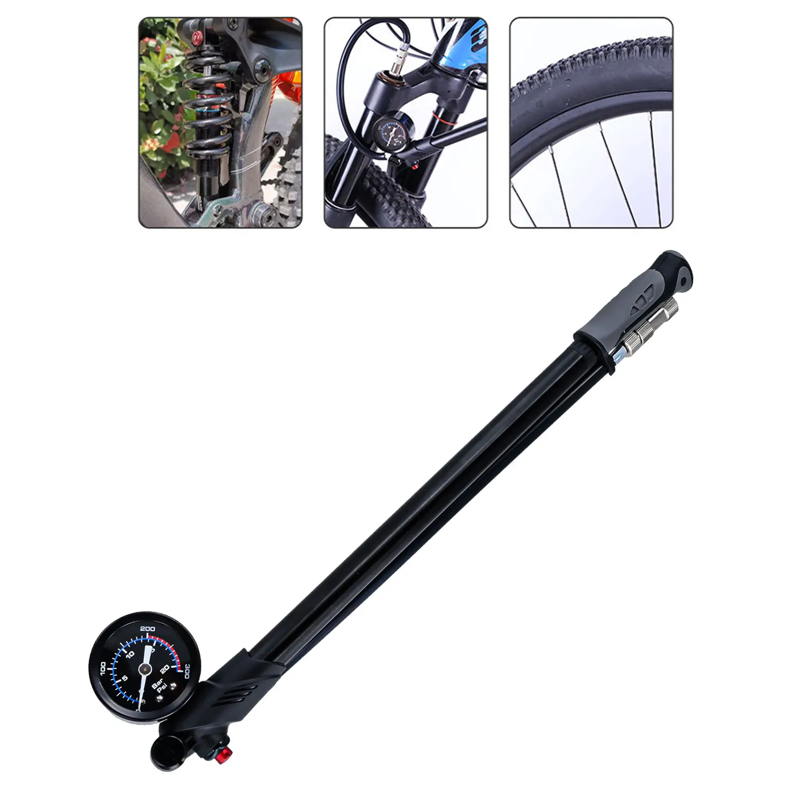 Насос из алюминиевого сплава, насос передней вилки для обслуживания велосипедов, антикоррозийный, высокое уплотнение для электрических шин, экономия труда 
Насос из алюминиевого сплава, насос передней вилки для обслуживания велосипедов, антикоррозийный, высокое уплотнение для электрических шин, экономия труда